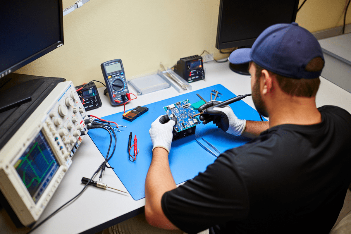 Процесс ремонта техники Lenovo в lenovo-official